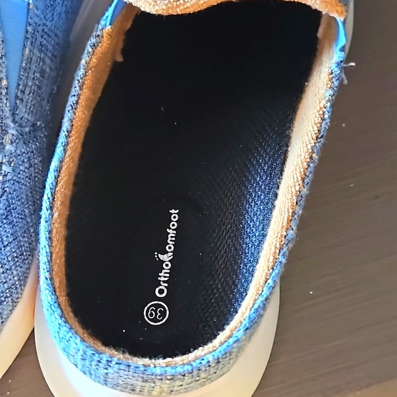 OrthoComfoot Men's Slip On Loafer NEW sz 39/6.5 -7 - Picture 3 of 5